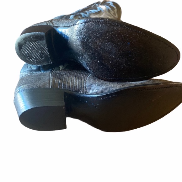 Justin co-boys Leather boots - Picture 5 of 7